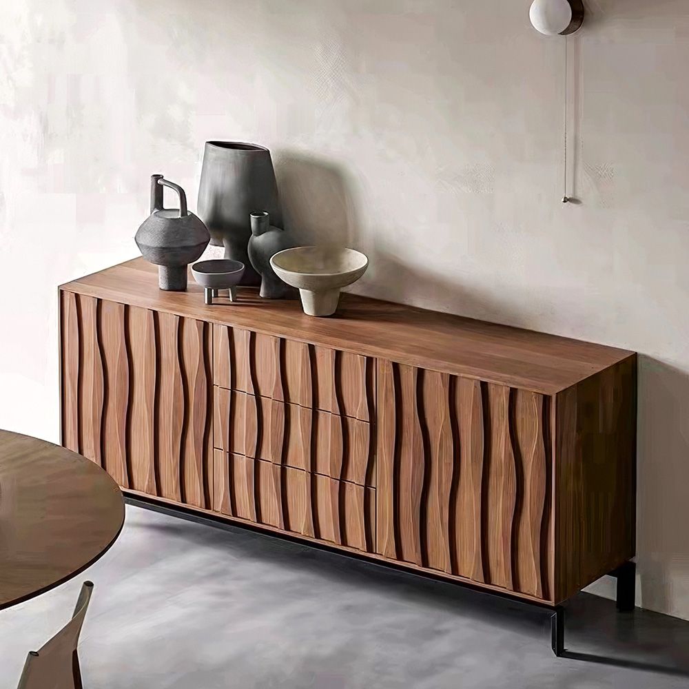 Japandi Wooden Buffet