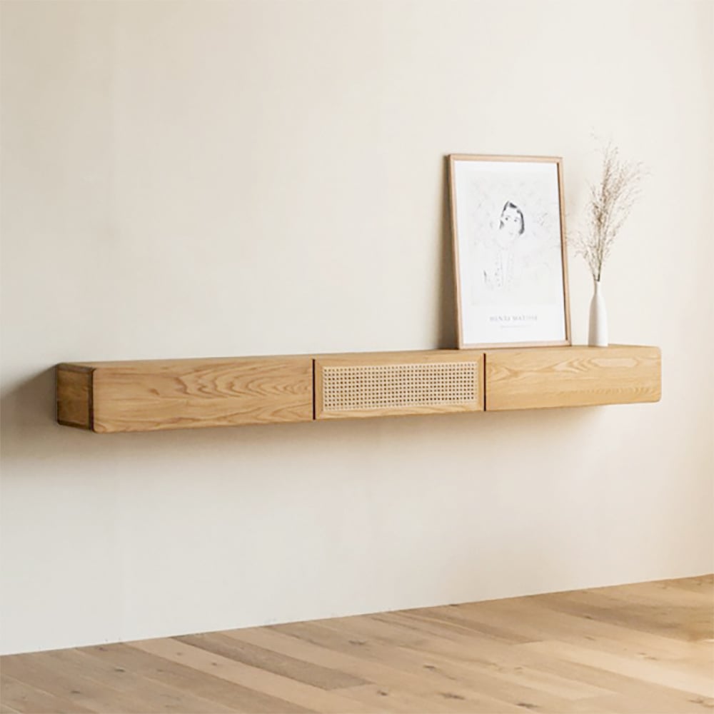 Japandi Floating TV Stand
